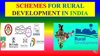 Rural Development Yojanas in India: भारत में ग्रामीण विकास योजना