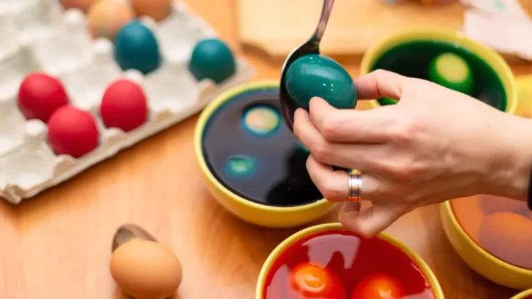 How to Get Easter Egg Dye Off Hands