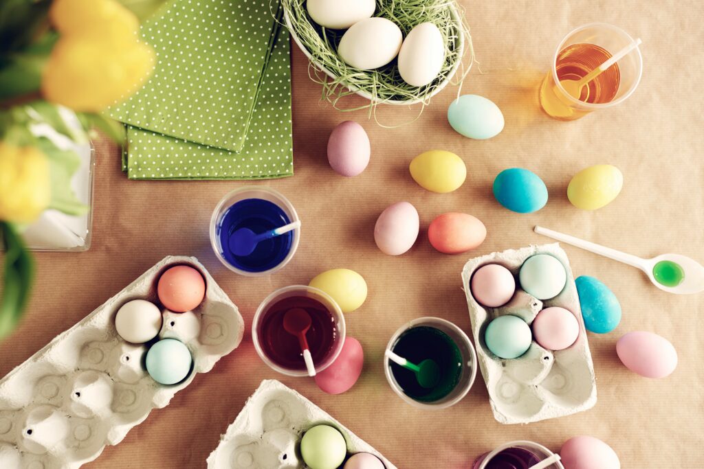 How to Get Easter Egg Dye Off Hands