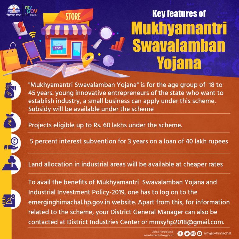 Mukhya Mantri Swavlamban Yojana (MMSY)