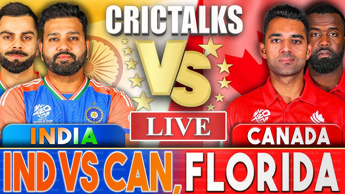 India vs Canada Live Score, T20 World Cup 2024: IND vs CAN Match Abandoned due to wet Outfield in Florida