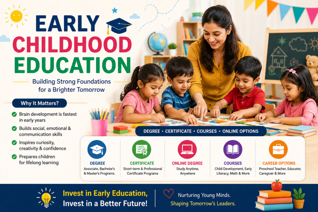Early Childhood Education: Degree, Online Courses, Certificate & Career Guide